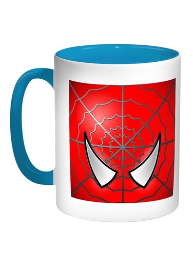 Spiderman Printed Coffee Mug Blue/Red/White