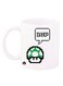 Super Mario Game Printed Coffee Mug White/Black/Green 11ounce