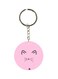 Cat Printed Dual Sided Keychain