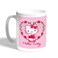 Hello Kitty Printed Coffee Mug, White 11 Ounce