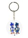 Double Sided Sonic Printed Keychain