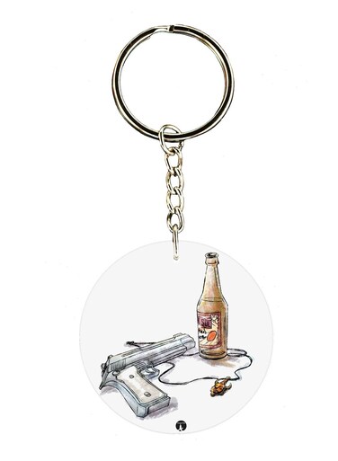 Supernatural Double Side Printed Keychain