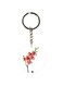 Flowers Printed Keychain