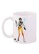 The Video Game Overwatch Mug White/Yellow/Black 11ounce