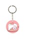 Double Sided Cake Printed Keychain
