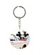 Cartoon Printed Double Sided Keychain