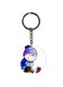 Cartoon Themed Single Sided Keychain
