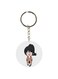 Cartoon Themed Single Sided Keychain