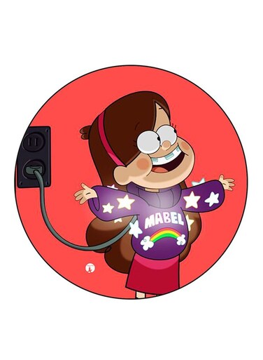 Gravity Falls Printed Fridge Magnet Multicolour