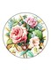 Flowers Printed Fridge Magnet Multicolour