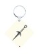 Anime Naruto Printed Keychain White/Black