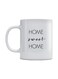 Home Sweet Home Printed Coffee Mug White/Black