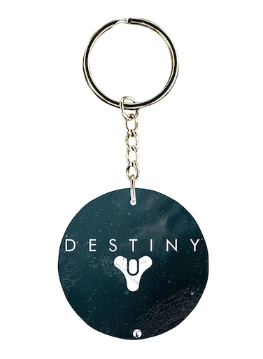 Double Sided Video Game Destiny Printed Keychain