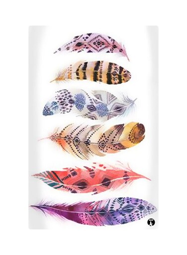 Printed Fridge Magnet Multicolour 8.5x0.4x5.5cm