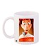 Cartoon Printed Coffee Mug White/Brown/Orange 11ounce