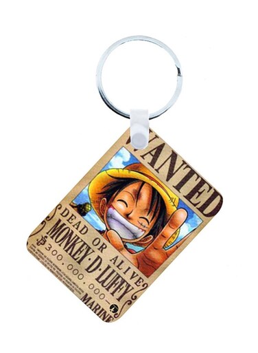 The Anime Wooden Keychain