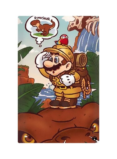 Printed Fridge Magnet Multicolour 8.5x0.4x5.5cm