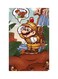 Printed Fridge Magnet Multicolour 8.5x0.4x5.5cm