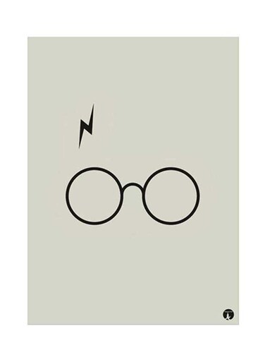 Harry Potter Metal Plate Poster Multicolour 15x20centimeter