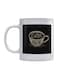 Coffee Break Printed Mug White/Black/Beige