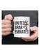 Ceramic Mug "United Arab Emirates" with Flag And Palm Tree Design