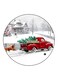 Cr Printed Fridge Magnet Multicolour