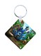 Rio Wooden Keychain