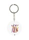 Anime Digimon Double Side Printed Keychain