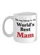 This Mug Belongs To The World's Best MamPrinted Coffee Mug White/Black/Red