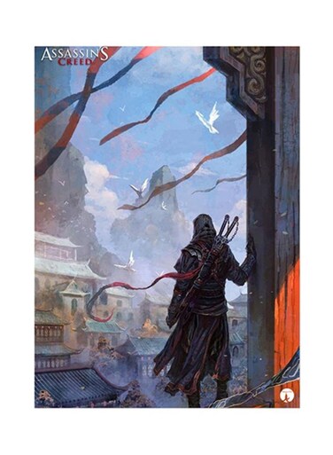 Video Game Assassin's Creed Metal Plate Poster Multicolour 15x20centimeter