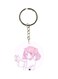Girl Printed Double Sided Keychain