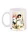 Anime Printed Coffee Mug White/Red/Yellow 11ounce