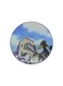 The Anime Jazeerat Al Kanz Printed Fridge Magnet Blue/White/Black