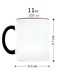 Merry Christmas Design Printed Ceramic Coffee Mug Suitable Gift for Christmas   Christmas Theme  Christmas Decor   Gifts for Friends  Gift for Employees (Two Tone Black Mug, Design 9)