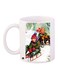 Children Printed Coffee Mug White/Green/Red 11ounce