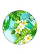 Flower Printed Fridge Magnet Multicolour 5.5 x 5.5cm