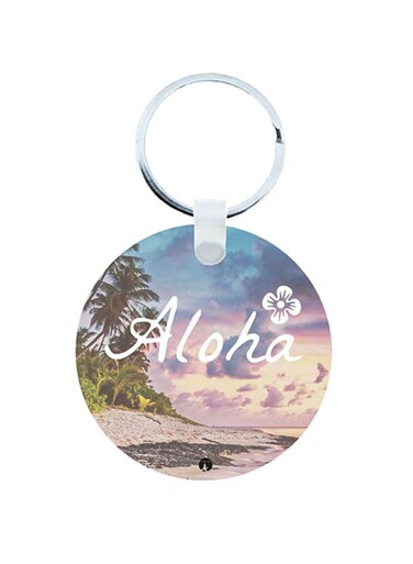 English Phrases Wooden Keychain