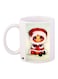 Cartoon Printed Coffee Mug White/Red/Black 11ounce