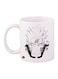 Anime Naruto Printed Coffee Mug White/Black