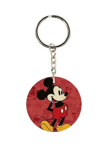 Mickey Mouse Printed Keychain