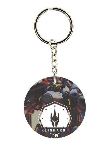 Double Sided Over-Watch Printed Keychain