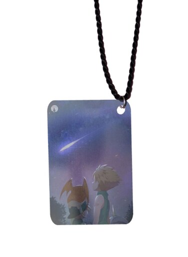 Digimon Printed Car Mirror Pendant