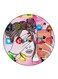 Girl Printed Fridge Magnet Multicolour