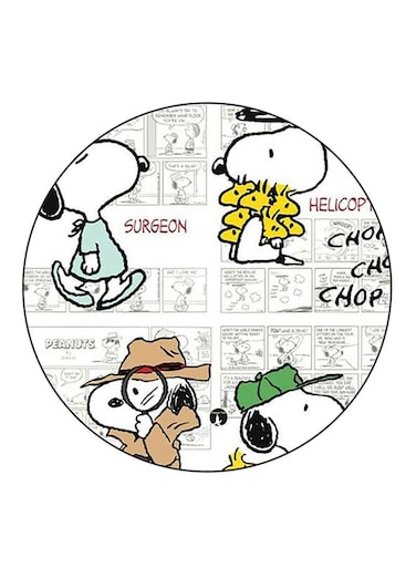 Snoopy Printed Fridge Magnet Multicolour