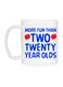 Printed Coffee Mug White/Blue