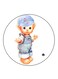 Boy Printed Fridge Magnet Multicolour