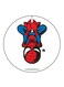 Spiderman Printed Fridge Magnet Multicolour