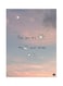 Metal Plate Of English Phrases Poster Multicolour