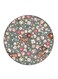 Flower Printed Fridge Magnet Multicolour 5.5 x 5.5cm