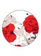Flowers Printed Fridge Magnet Multicolour